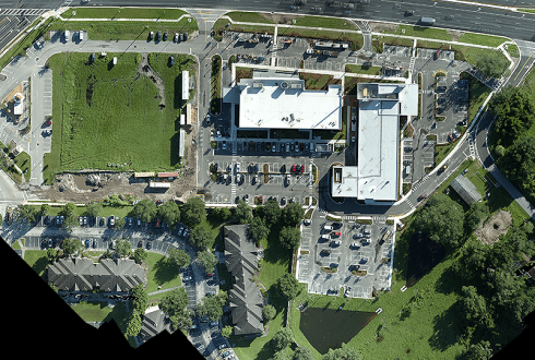 Georeferenced Orthomosaic Maps
